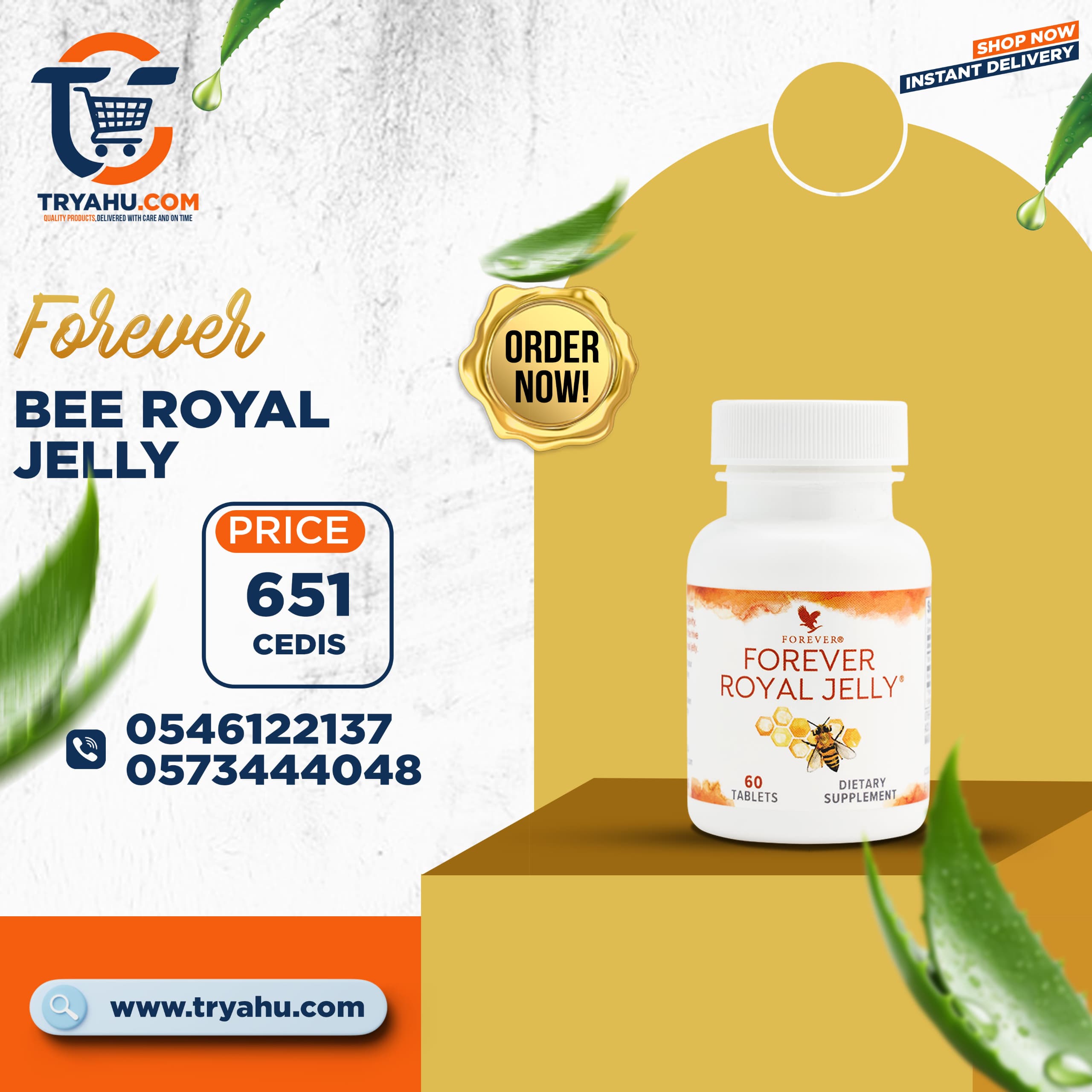Forever Bee Royal Jelly | Natural Energy, Immunity & Wellness Supplement